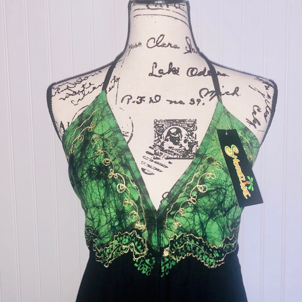 NWT SHORELINE Halter Beach Dress. Item# 0086 - Picture 2 of 8
